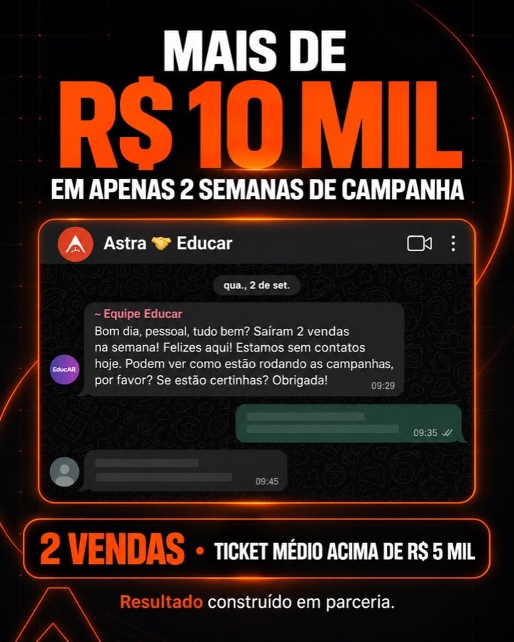Mais de R$ 10 mil em 2 semanas